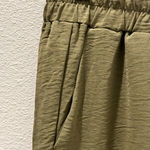 COMMON SENSE jogger women’s Olive Green Pants with pockets